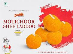 Daadi's Motichoor Ghee Laddoo | Sweet & Delicious