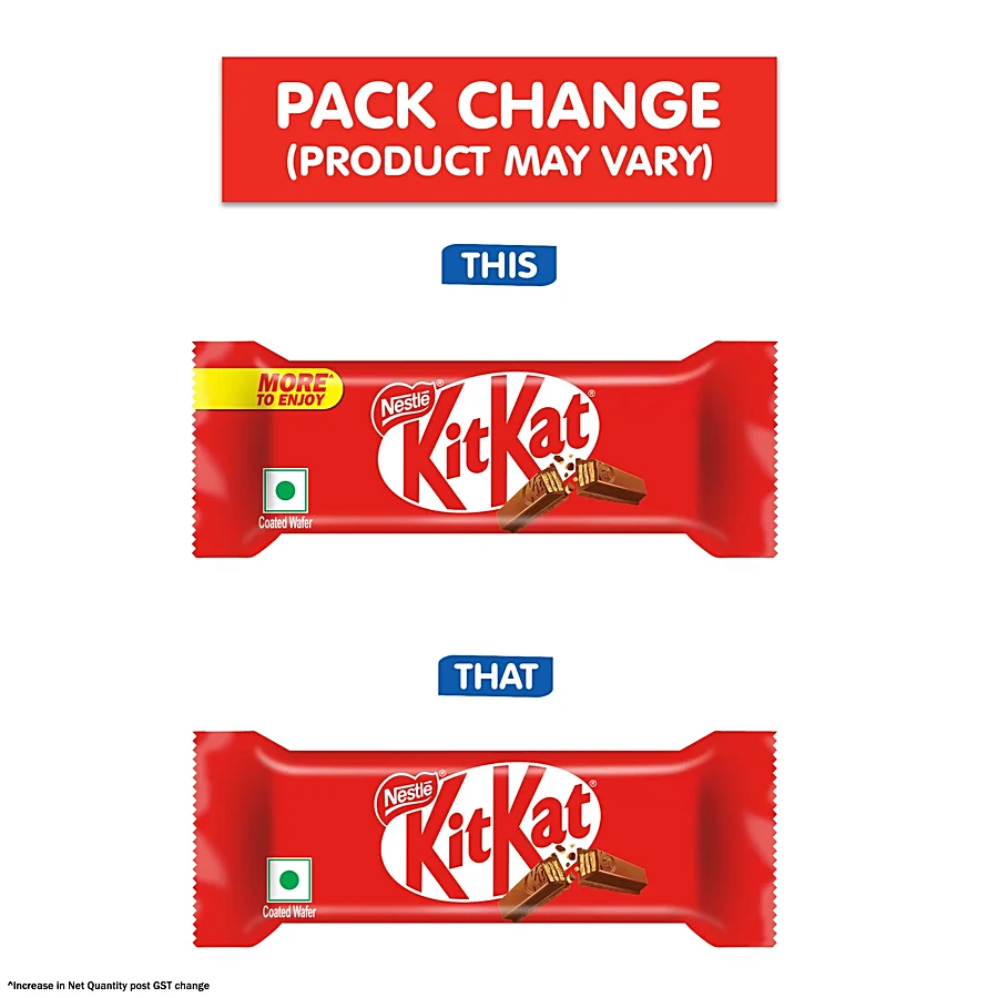 Nestle Kitkat Chocolate Bar Wafer Cocoa 1 Piece